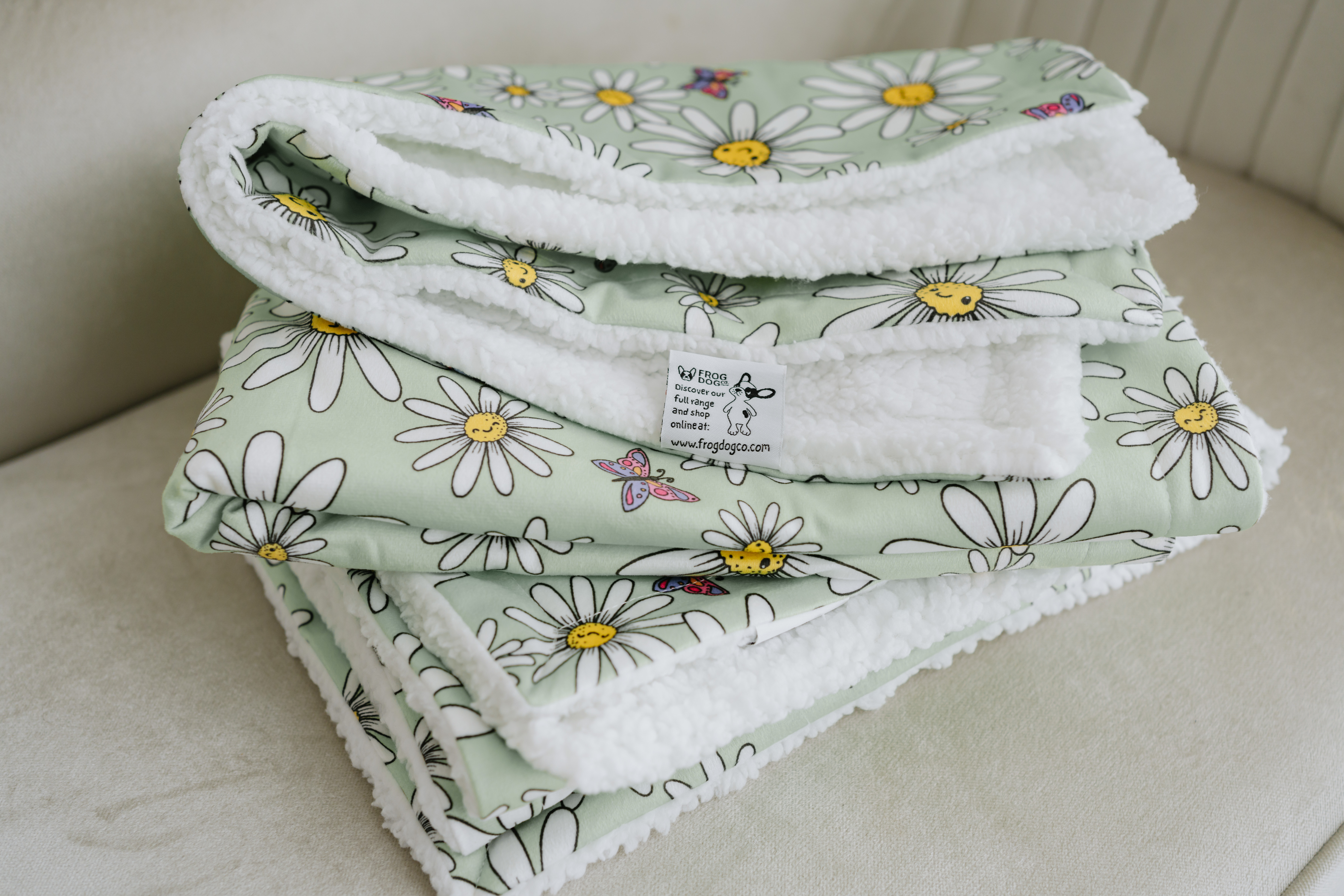 Fleece Blanket - Daisy Days