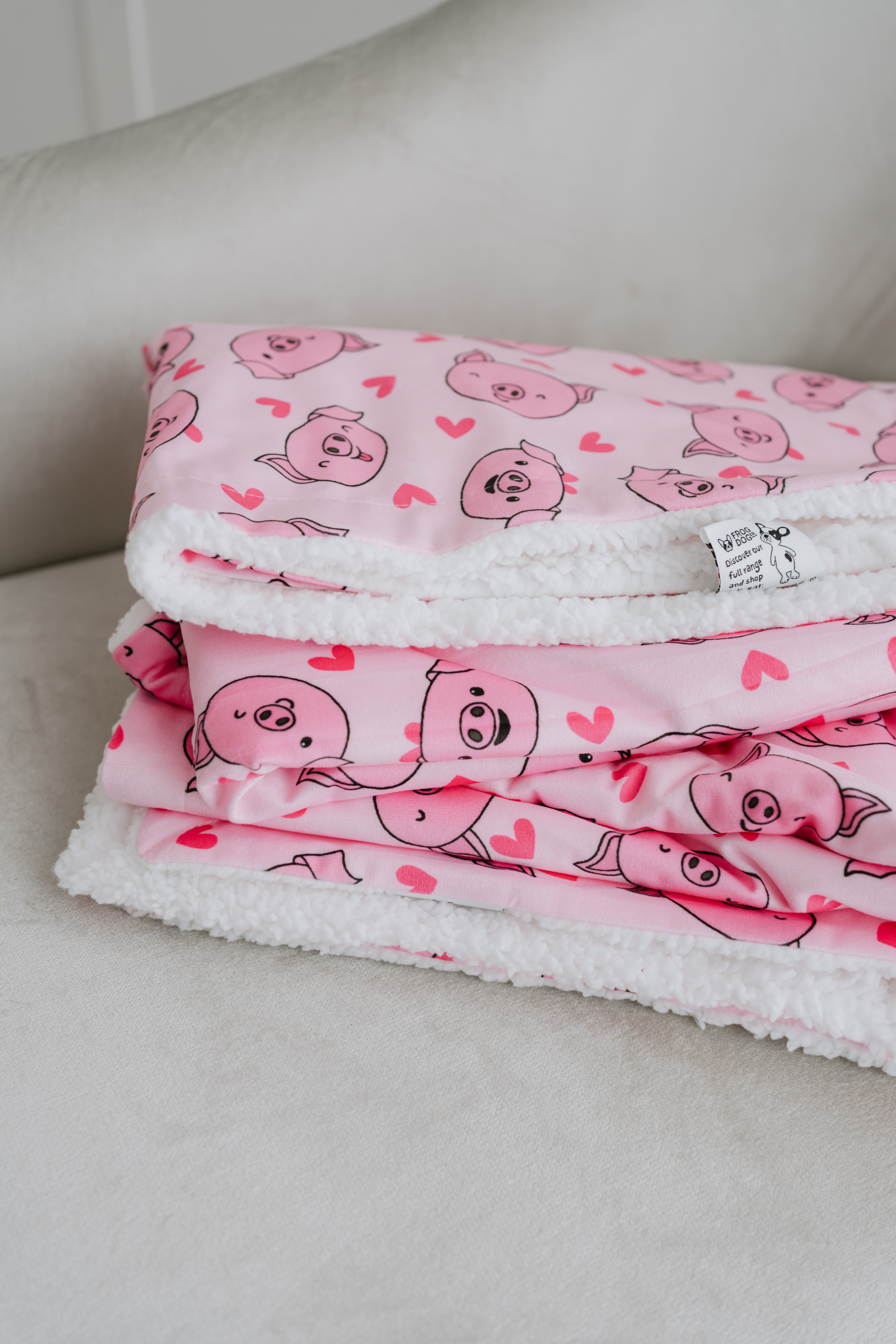 Fleece Blanket - Piggy Passion