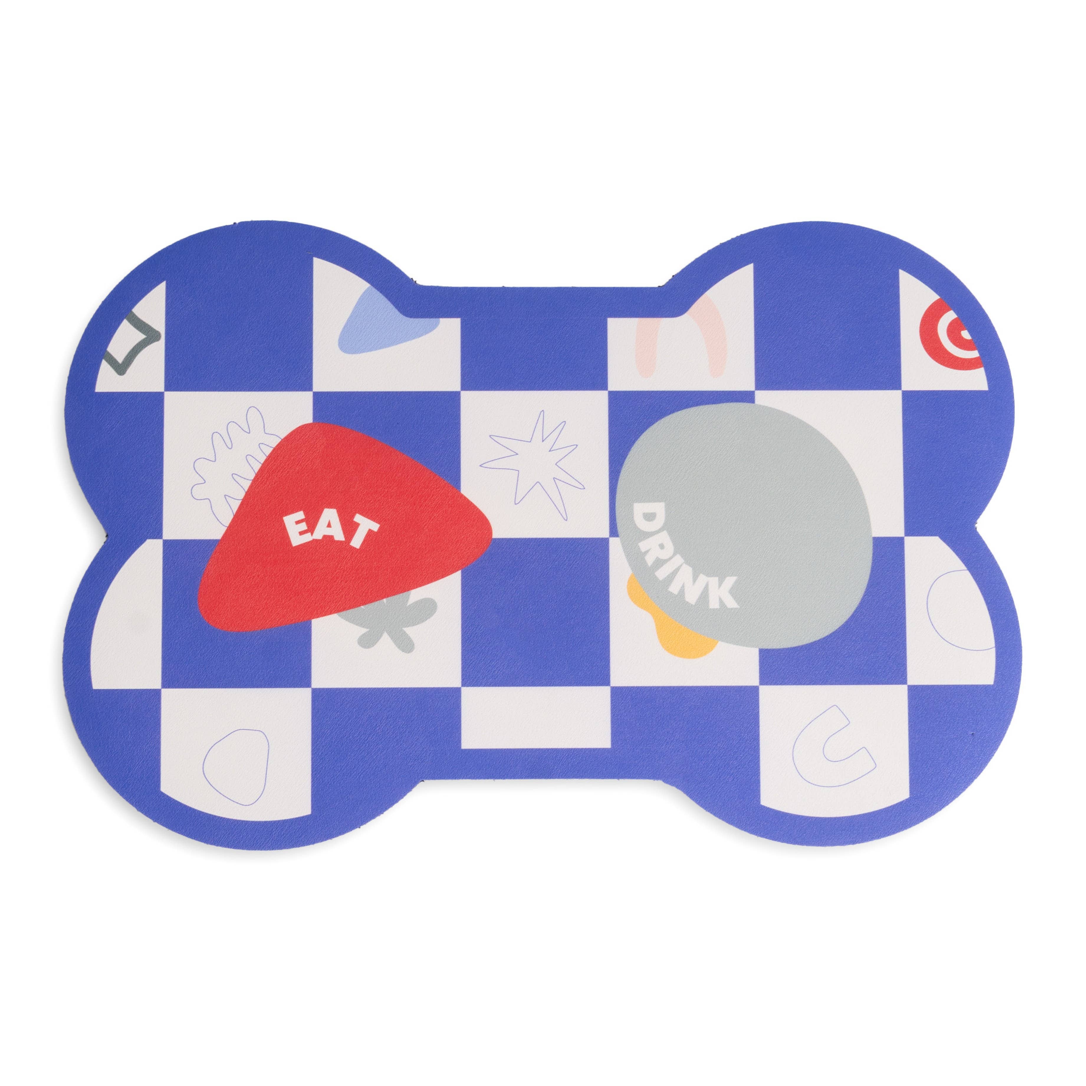 Helio Ferretti Dog Feeding Mat Abstract | Dog Mat