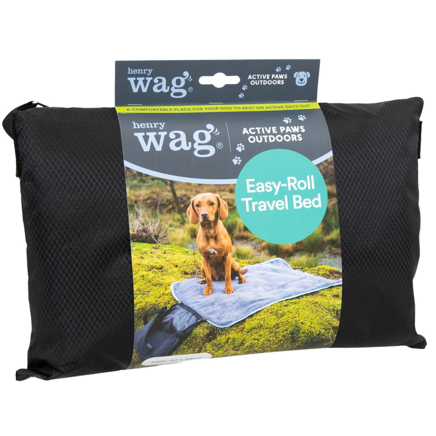 Henry Wag Easy-Roll Pet Travel Bed