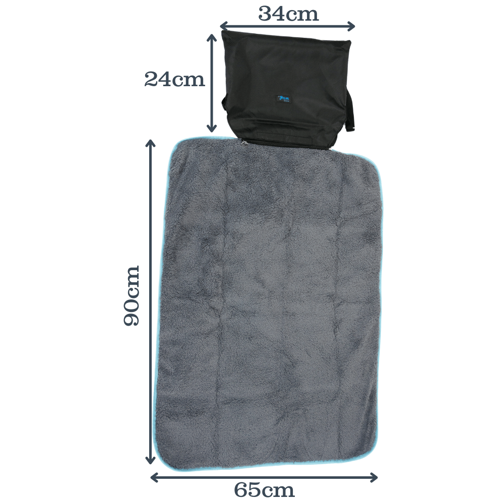 Henry Wag Easy-Roll Pet Travel Bed
