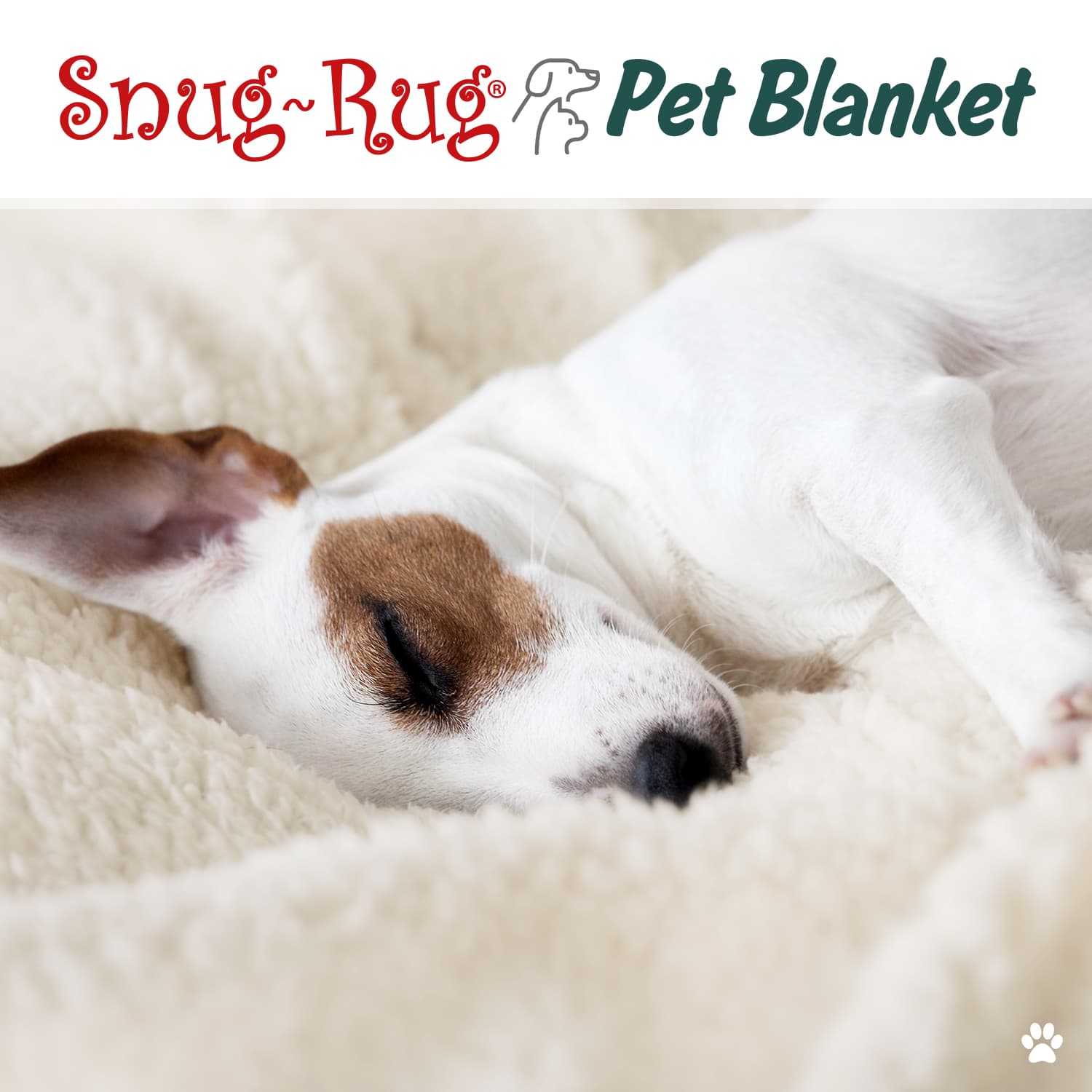 Snug-Rug Pet Blanket Cream