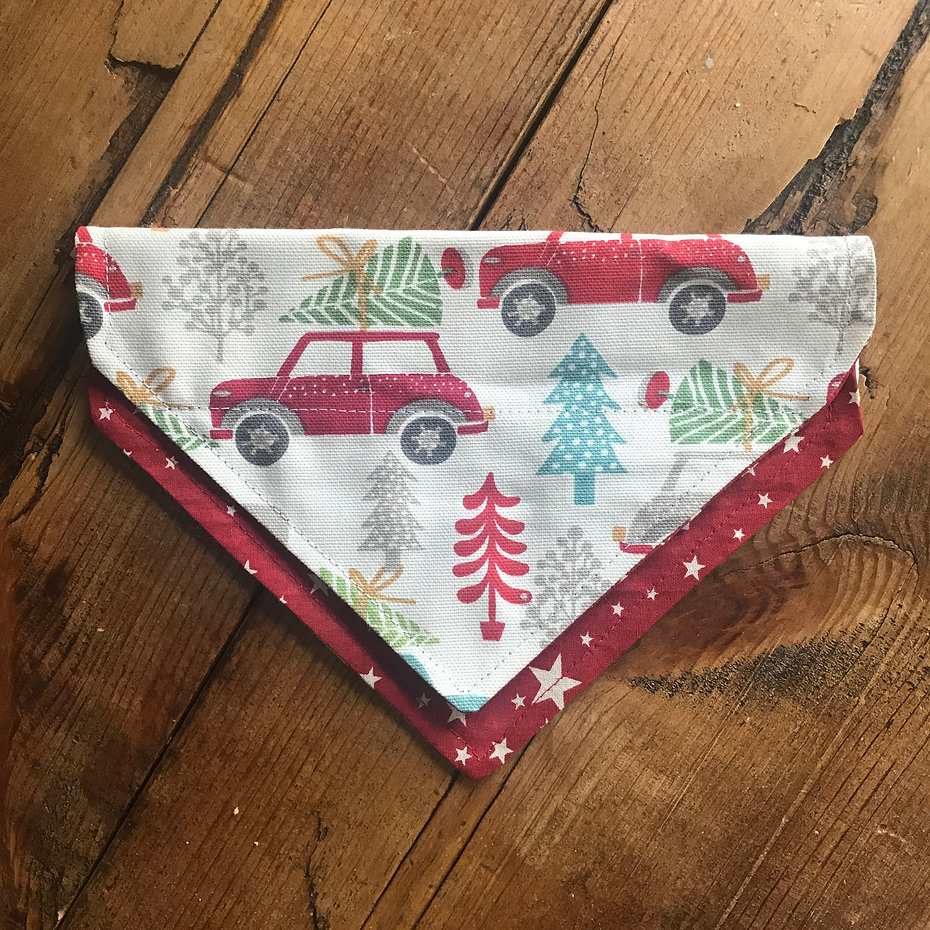 Christmas Cotton Dog Bandana