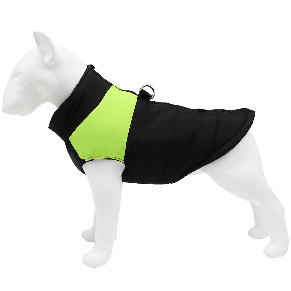 Classic Color-block Warm Cotton Dog Vest