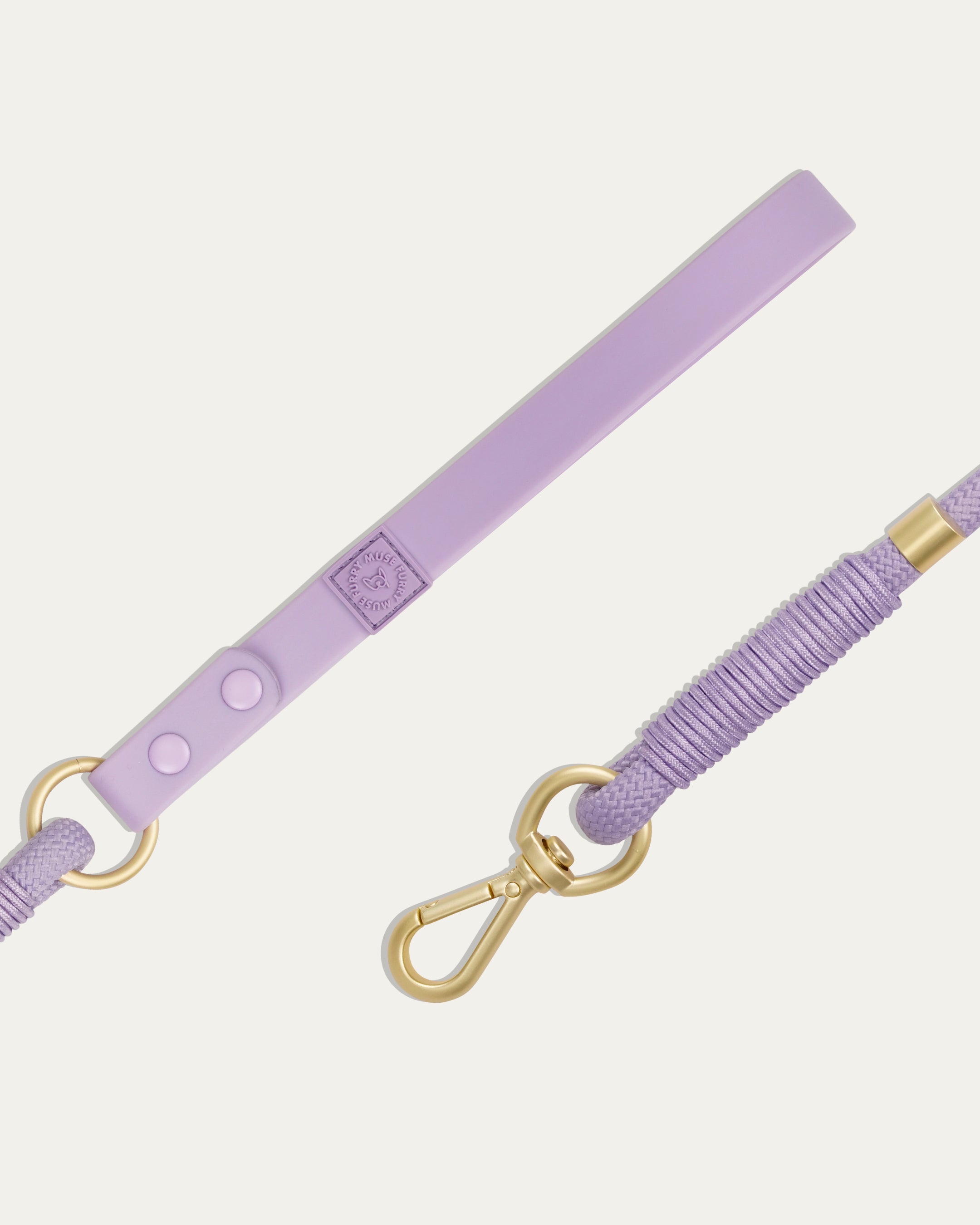 Flow Rope Leash and Collar Kit - Lilac