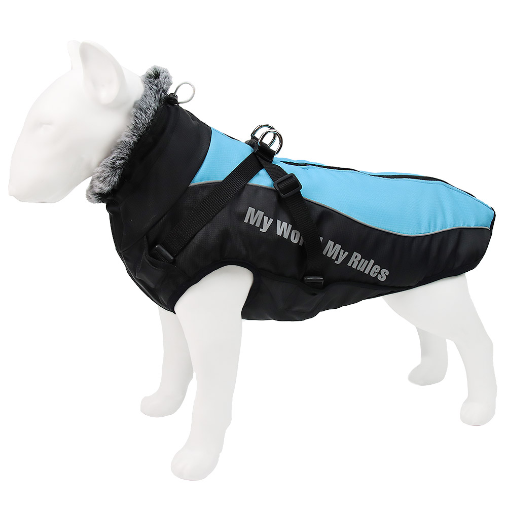 Warm Reflective Thickened Large Dog Cotton Coat