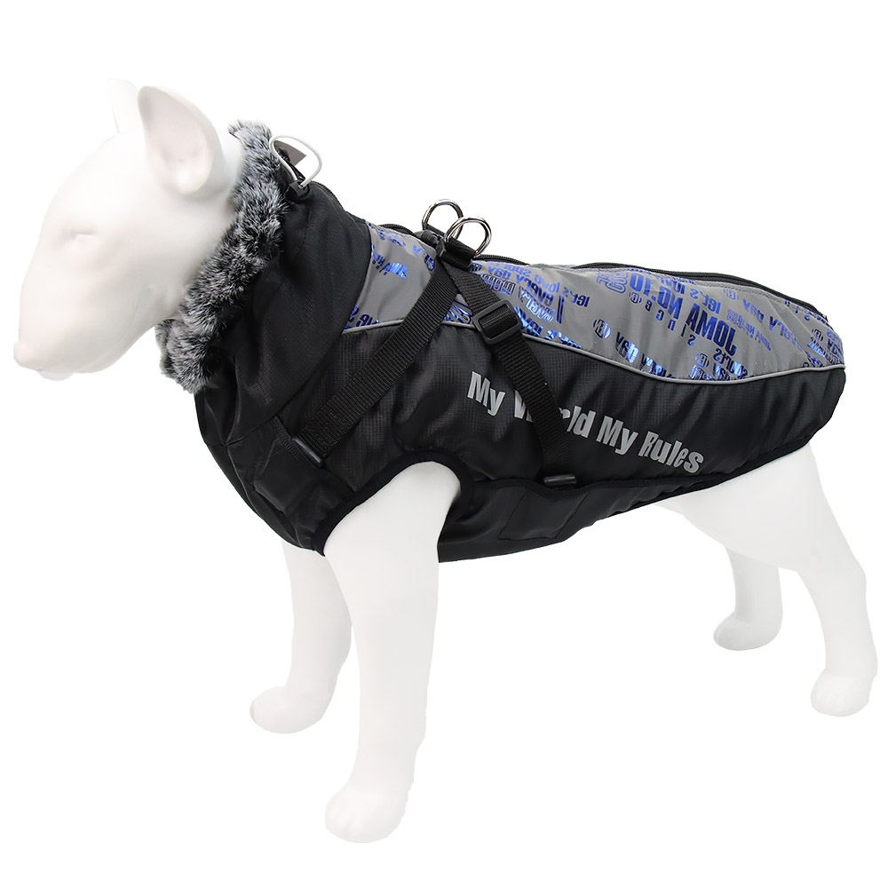 Warm Reflective Thickened Large Dog Cotton Coat