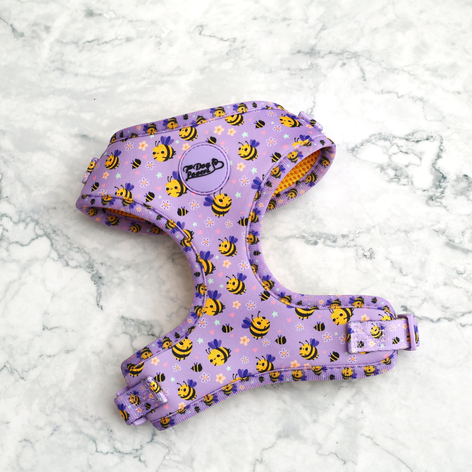 Adjustable Dog Harness - Don't Worry, Bee Happy