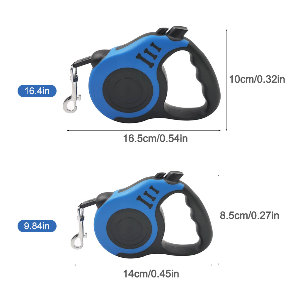 Automatic Telescopic Tractor Retractable Dog Leash - 10 FT - Mix & Match Colors (Copy)