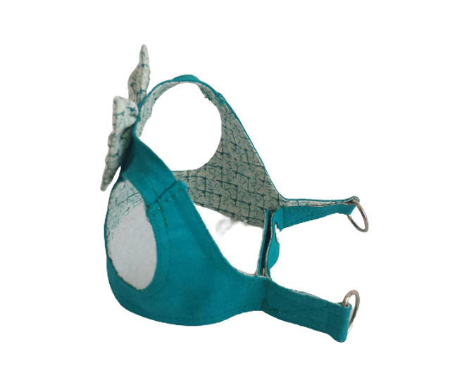 Bow Turquoise Harness