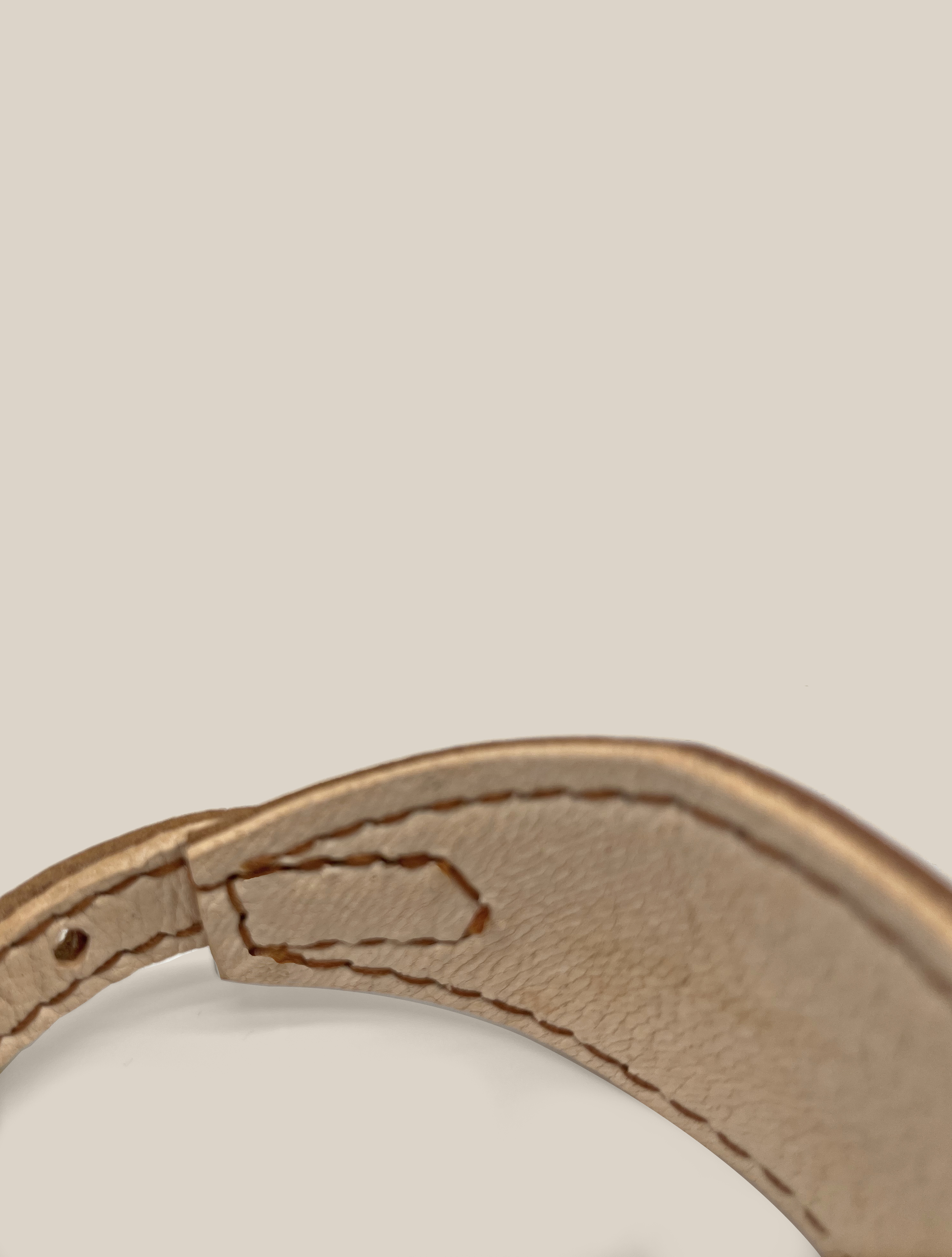 Caramel Leather 'Artisan 03' Sighthound collar