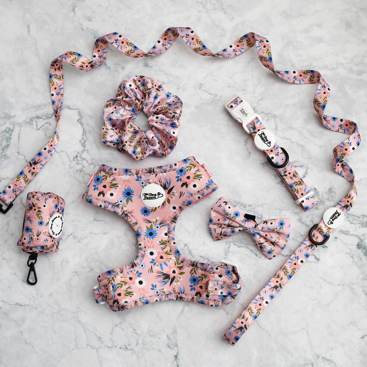 Lightweight Dog Collar - Flower Child
