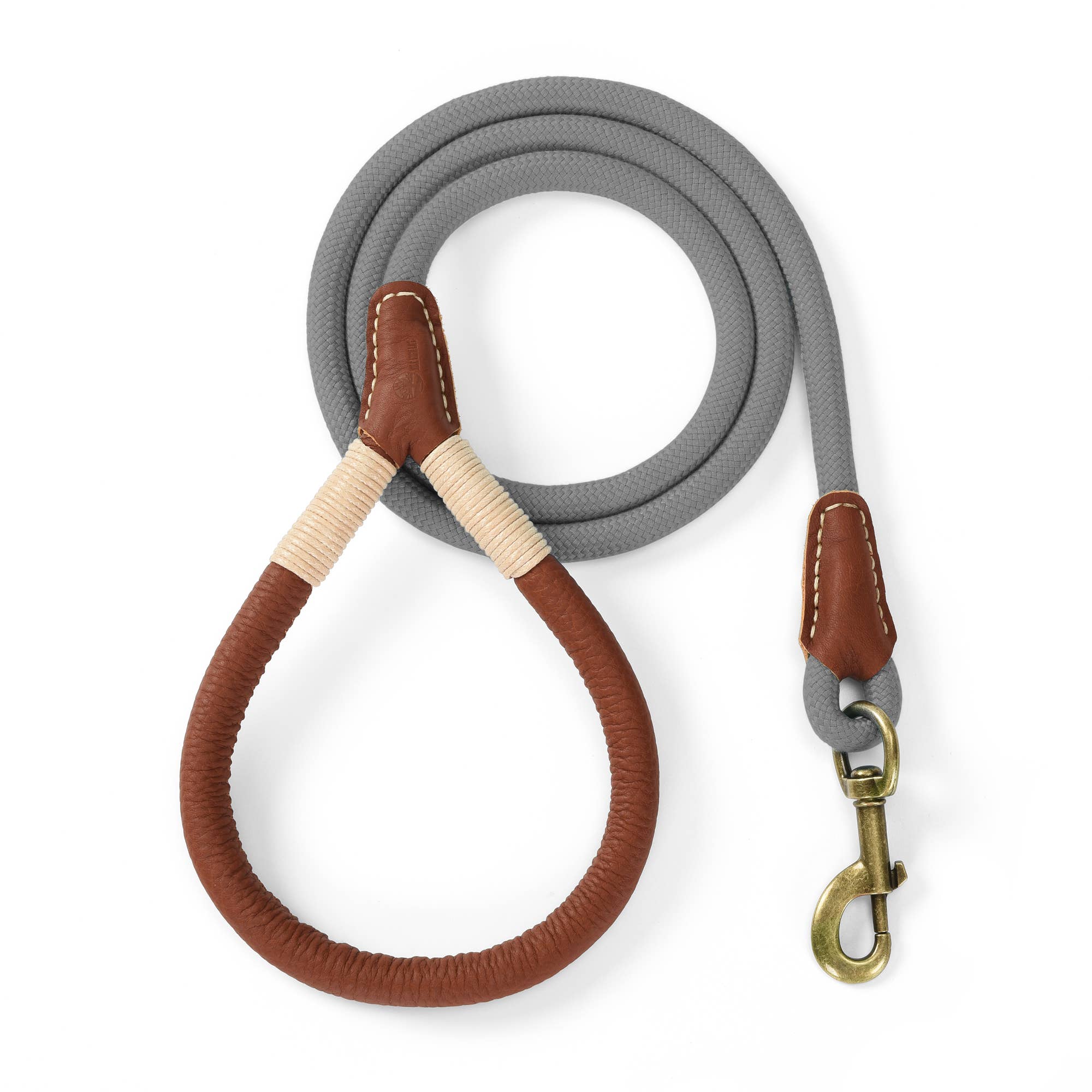 Mile High Life | Premium Leather Dog Leash | Strong Rope Dog
