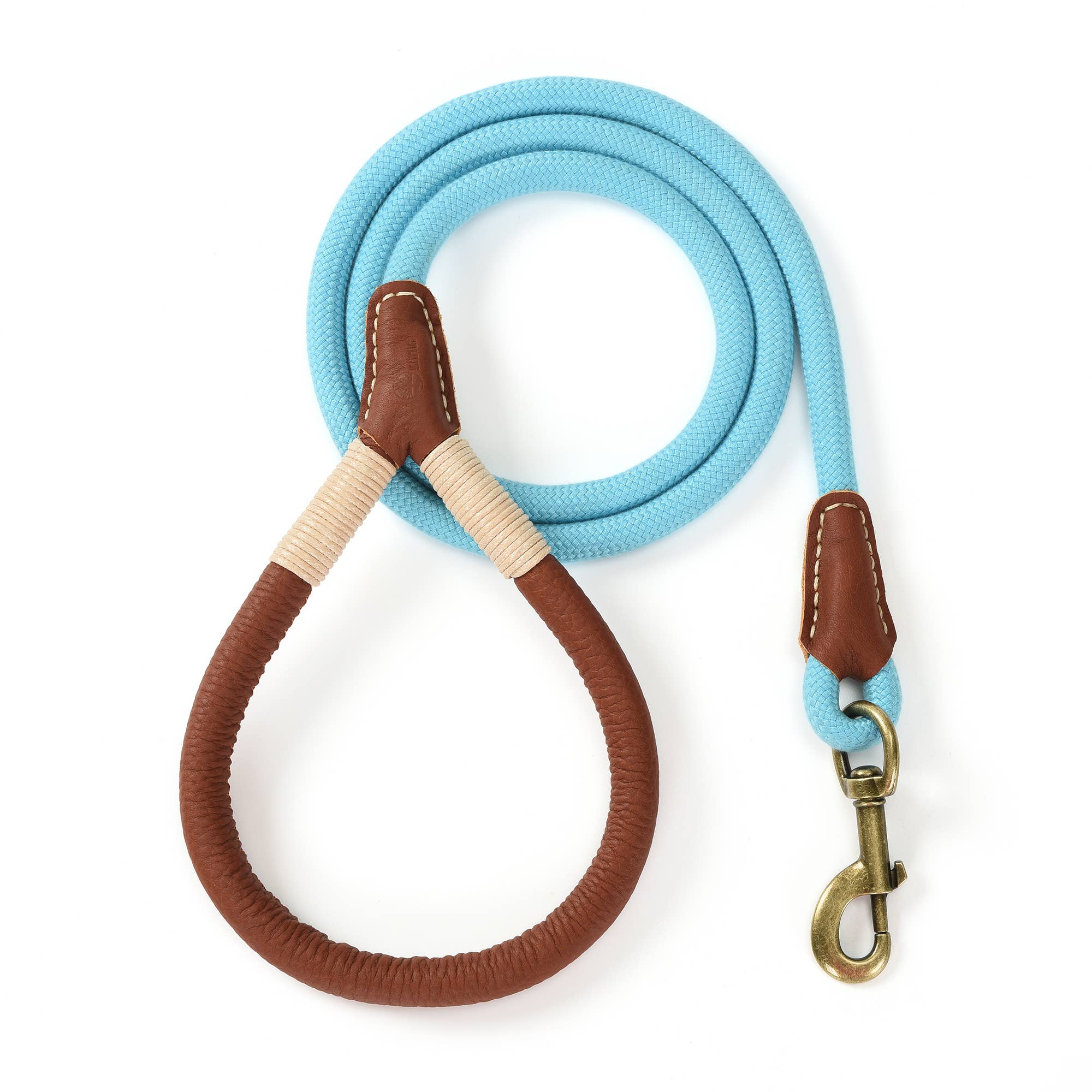 Mile High Life | Premium Leather Dog Leash | Strong Rope Dog