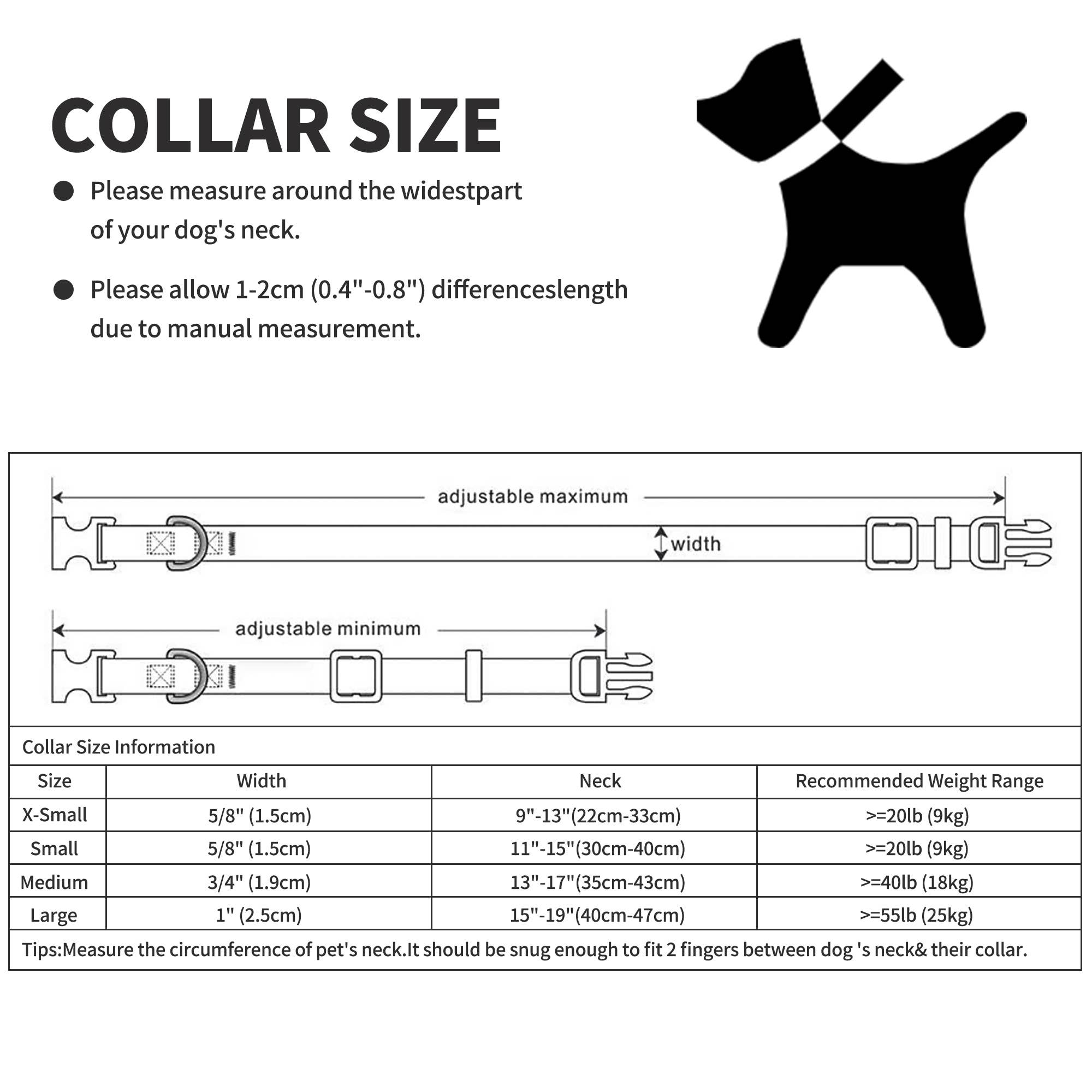 Premium Cotton Rope Dog Collar Stainless Steel Pin Buckle