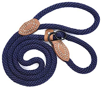 Premium Poly Cotton Soft Comfortable Rope Dog Leash Dog Lead