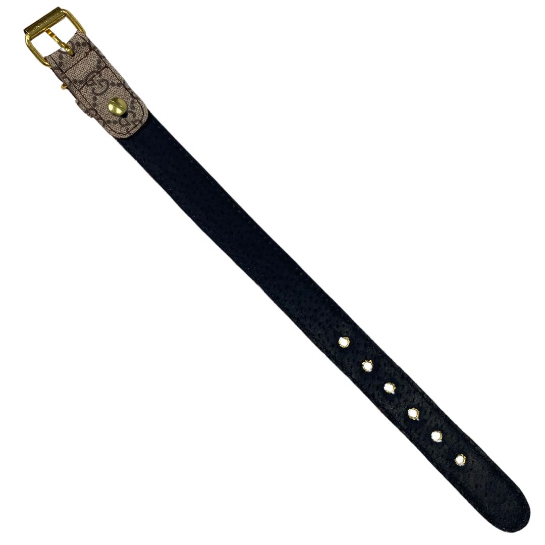 Upcycled GG / LV / MCM Dog & Cat Collars Straps