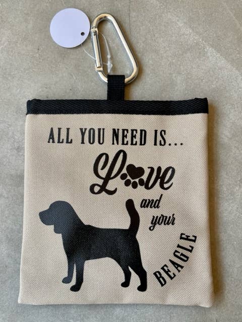 Beagle Travel Pet Bowl