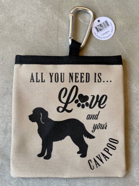 Cavapoo Travel Pet Bowl