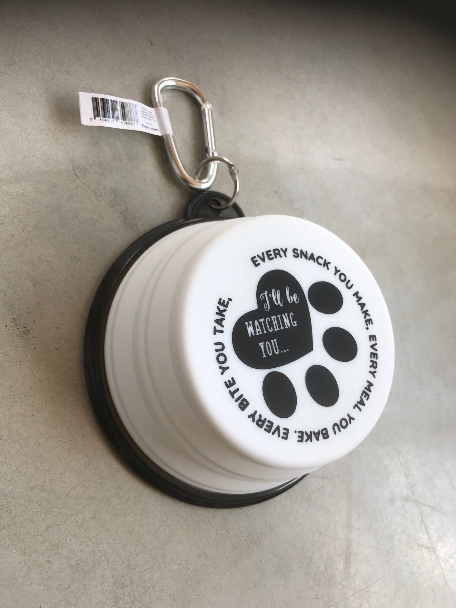 Every Snack You Make Every Meal You Bake Travel Pet Bowl