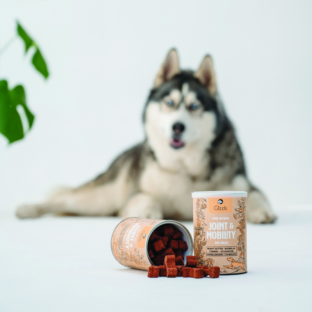 Gizzls 100% Natural Dog Treats for Joint & Mobility