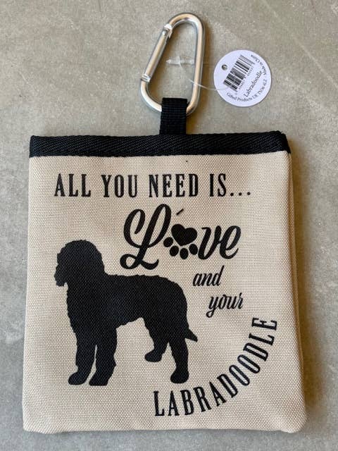 Labradoodle Travel Pet Bowl