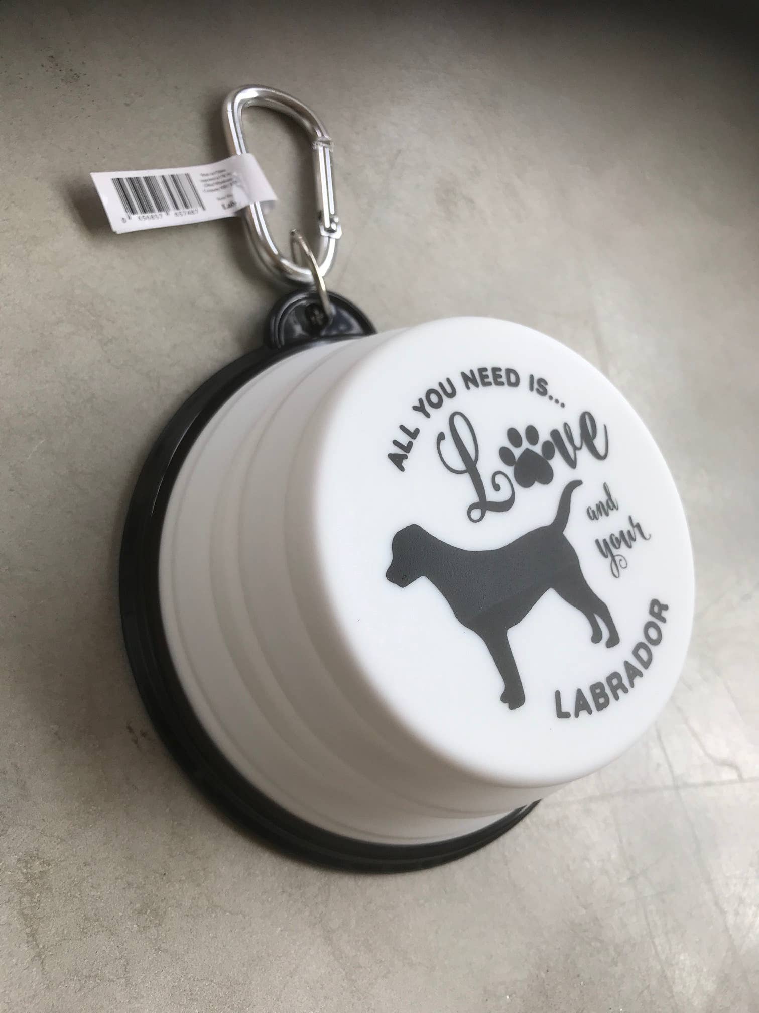 Labrador Travel Pet Bowl