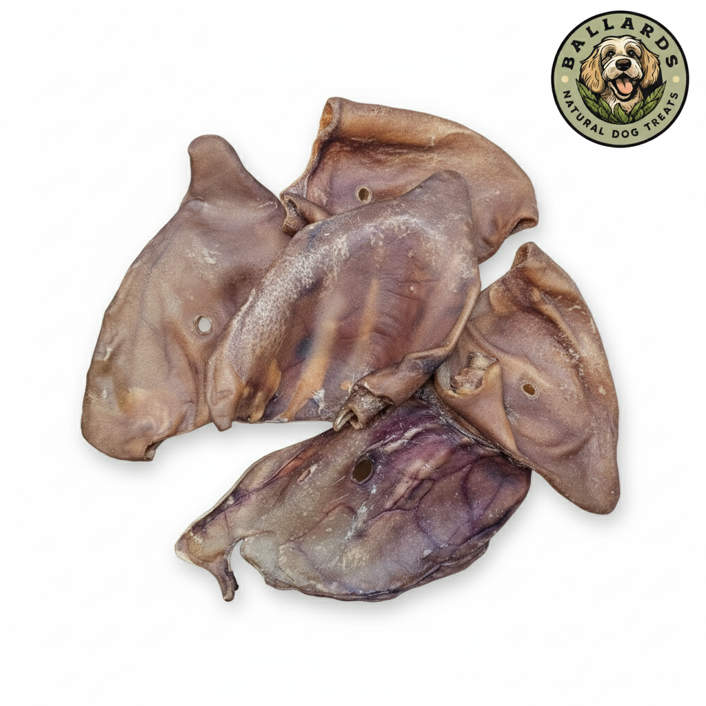 Large Pig Ears x 10 Dog Treats