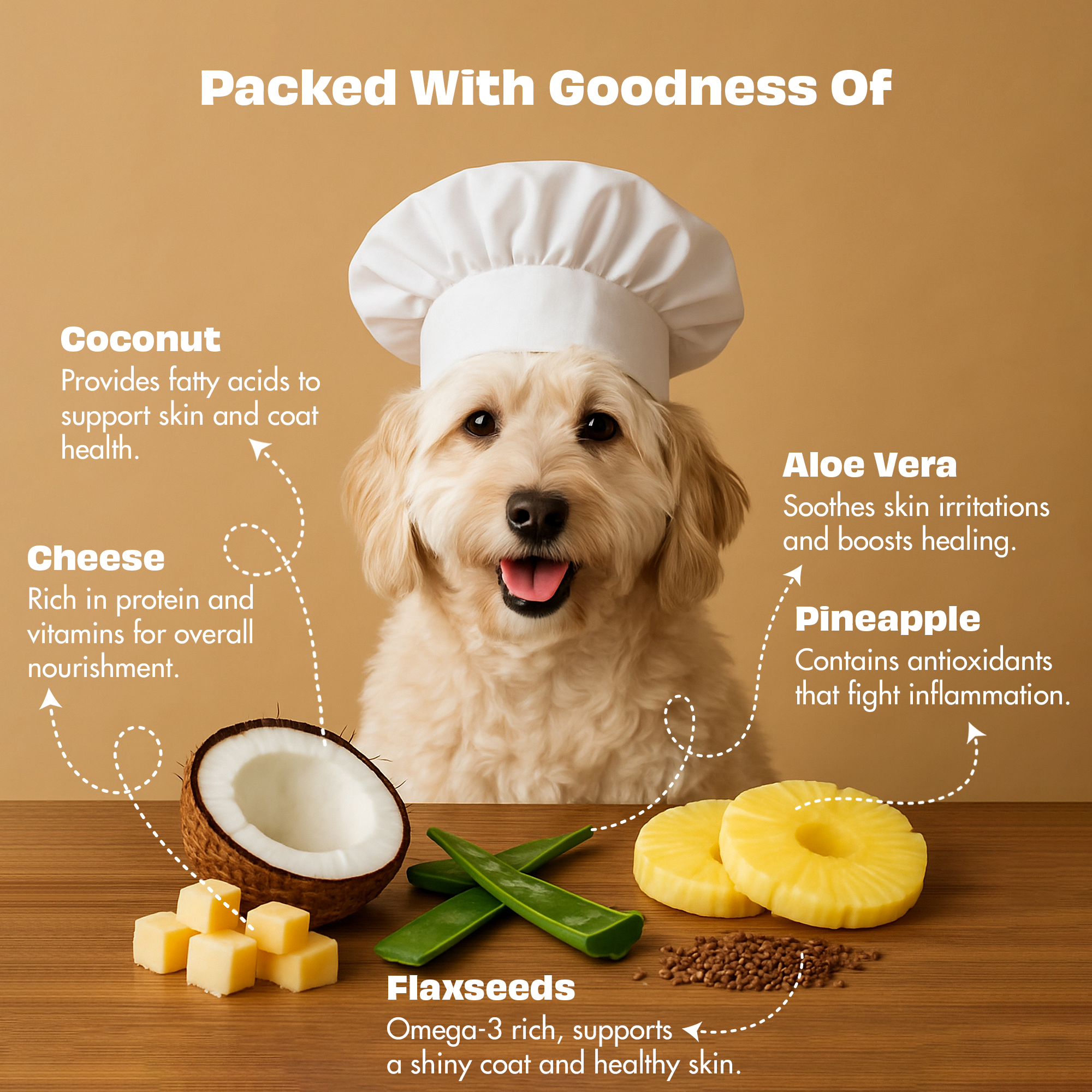Pawfect Nature's Munch Freeze-Dried Cheese Skin Care Treats for Dogs| 100% Natural| High Protein, Low Fat| 8 Calories per Treat| Grain-Free| Healthy Training Treats (75g/2.65oz)