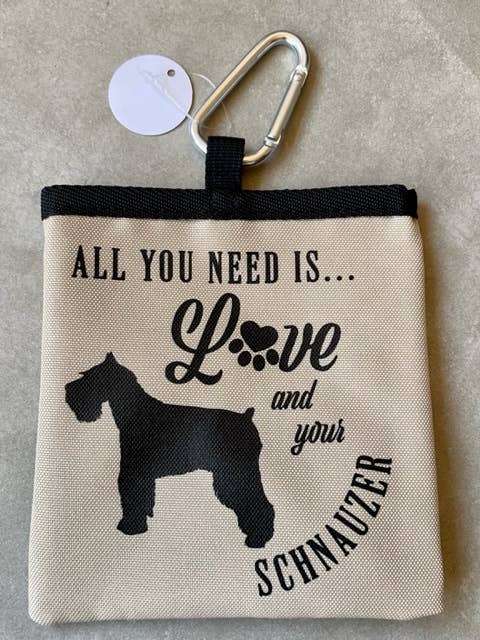 Schnauzer Travel Pet Bowl
