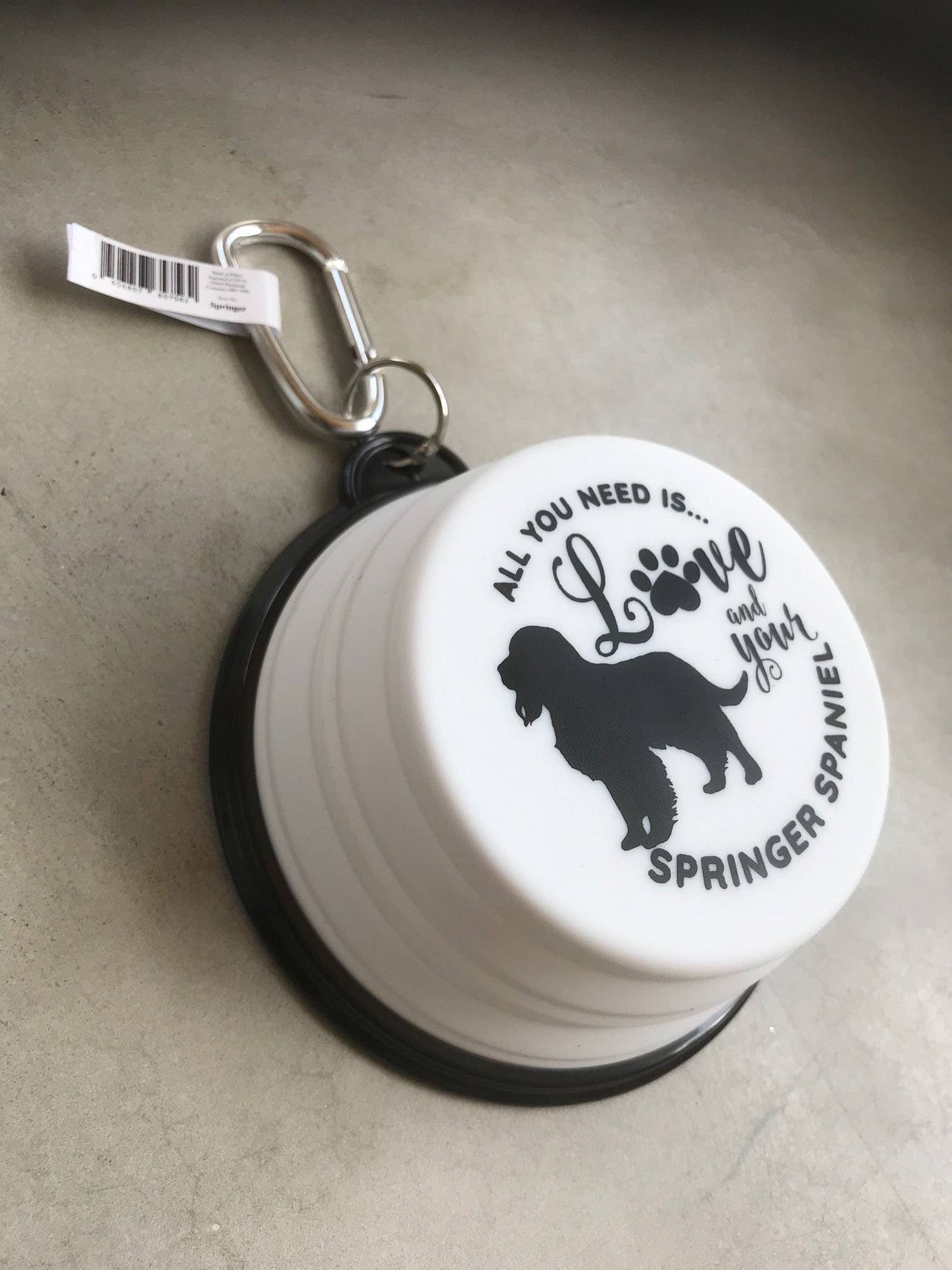 Springer Travel Pet Bowl