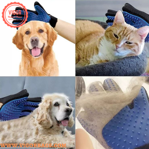 Pet Grooming Glove &amp; Grooming Brush for your Lovable Pets - MOQ 10 Pcs