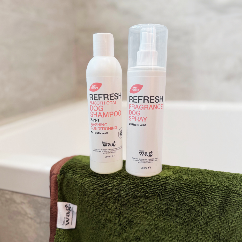 Refresh Baby Powder Smooth Coat 2 in 1 Dog Shampoo & Conditioner
