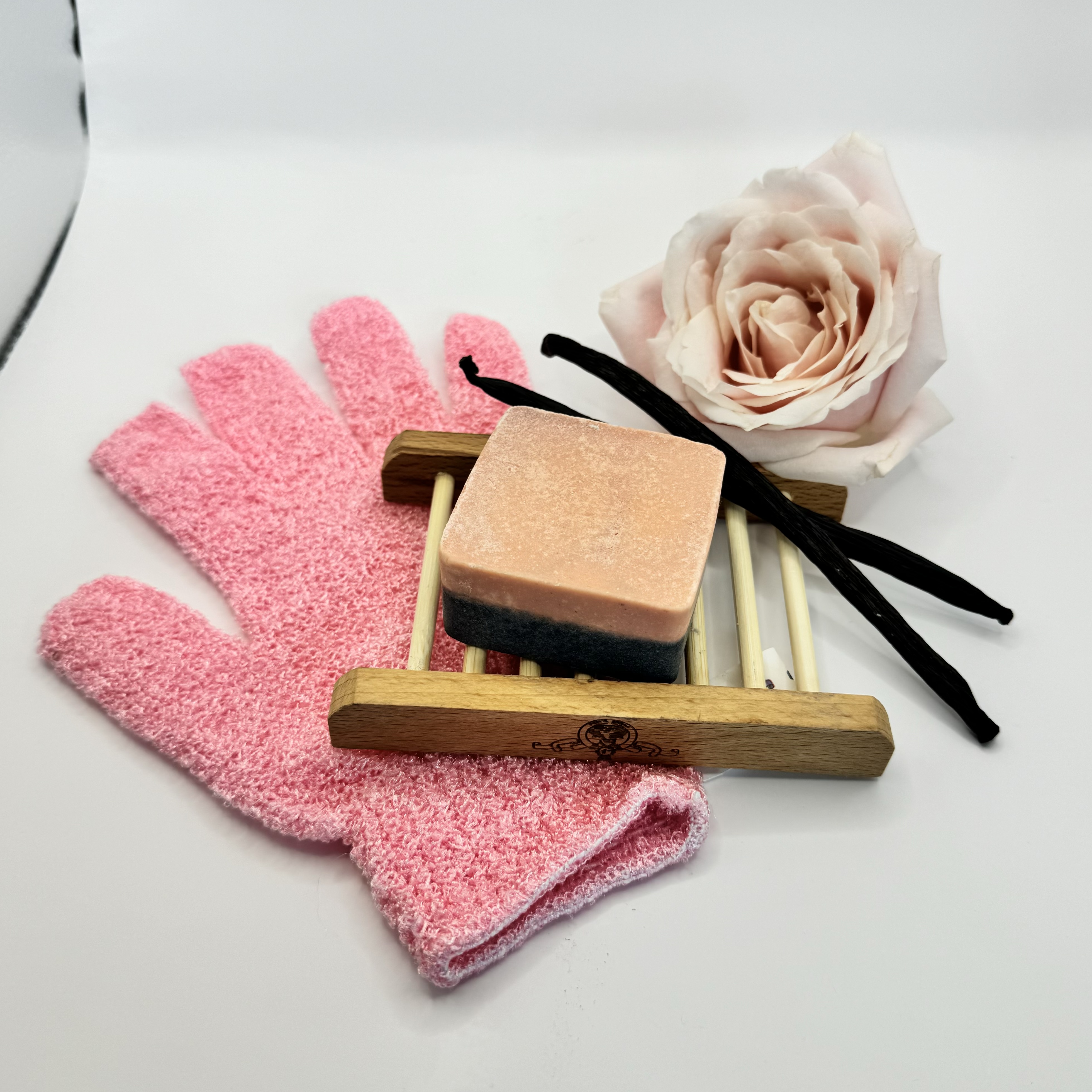 Rose & Vanilla 100% Natural Dog Shampoo Bar