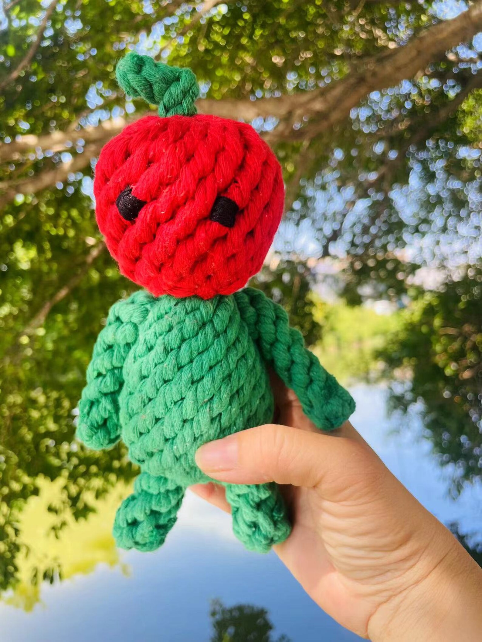 Apple Baby Rope Toys