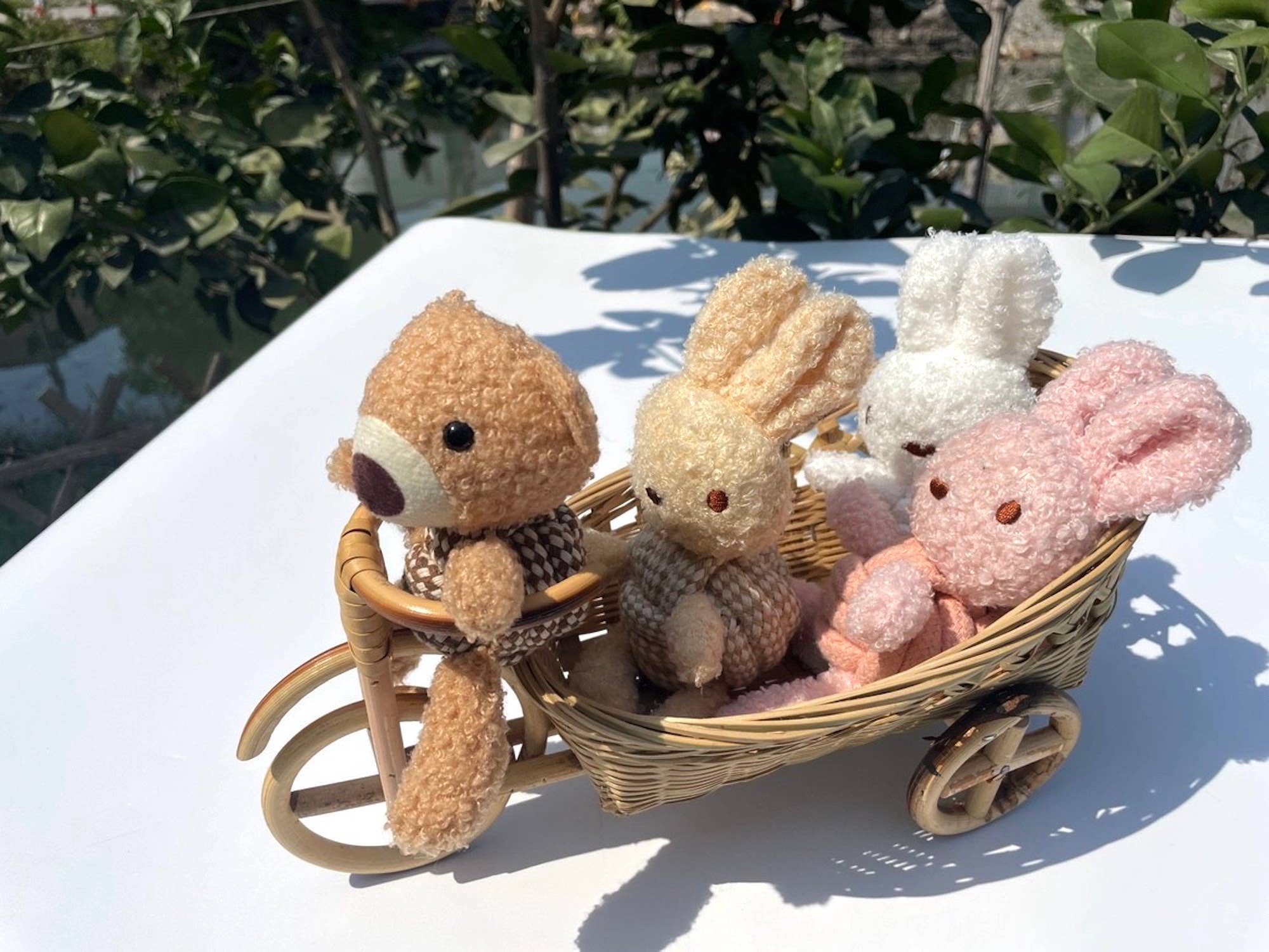 Eco-friendly Dog Chew Rope Toy, Rabbit Toys - Brown Bear