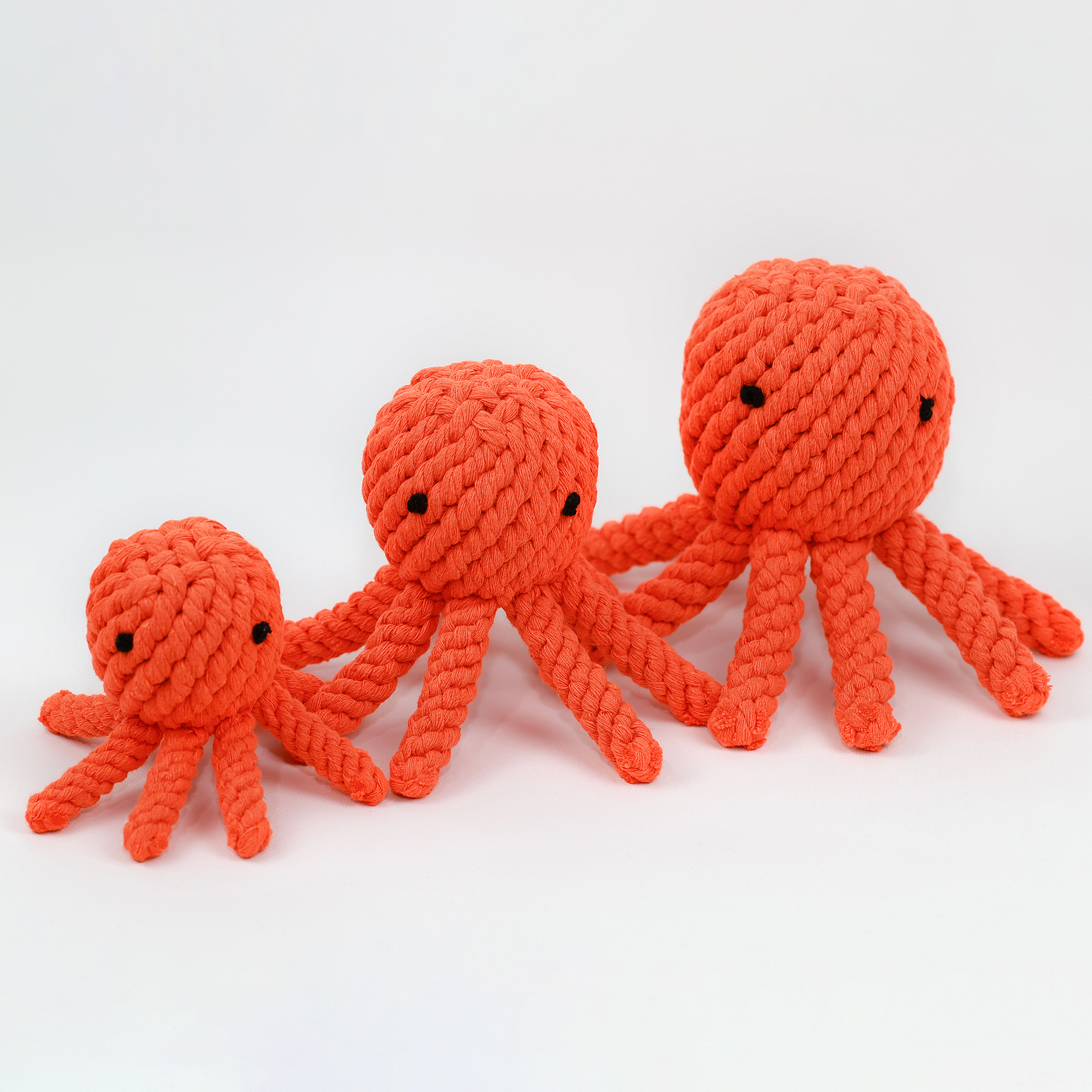 Eco-Octopus Family Chew Rope Toys For Pets(Kid)