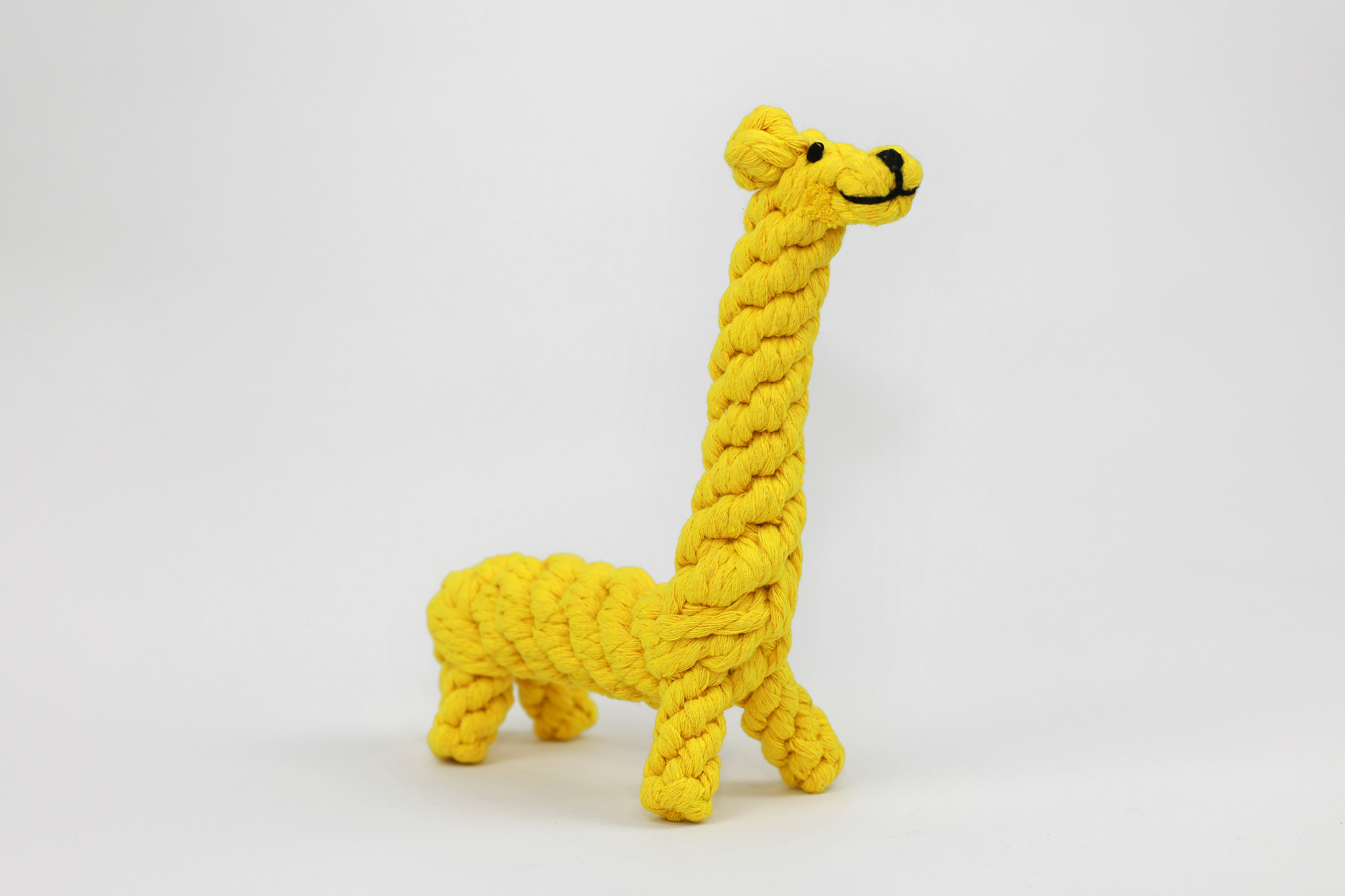 Handmade Sustainable Giraffe Dog Rope Toys(Kid)
