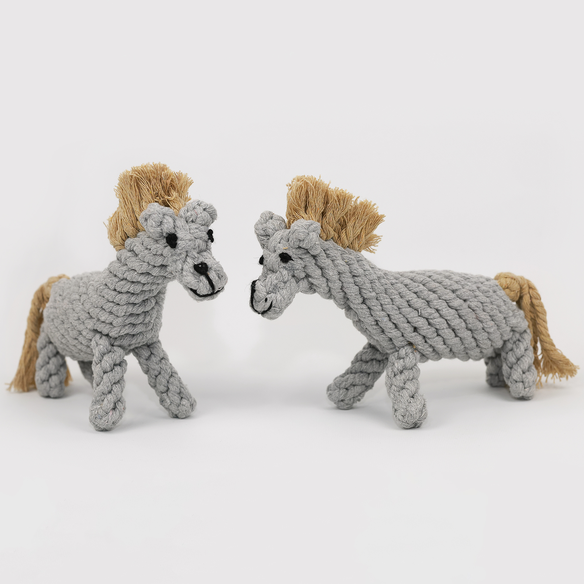 Handmade Sustainable Horse Rope Toys, Dog Chew Rope Toys