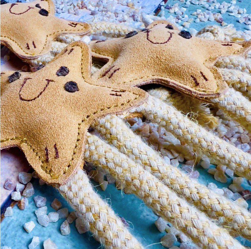 Natural toy for dogs SMALL STAR