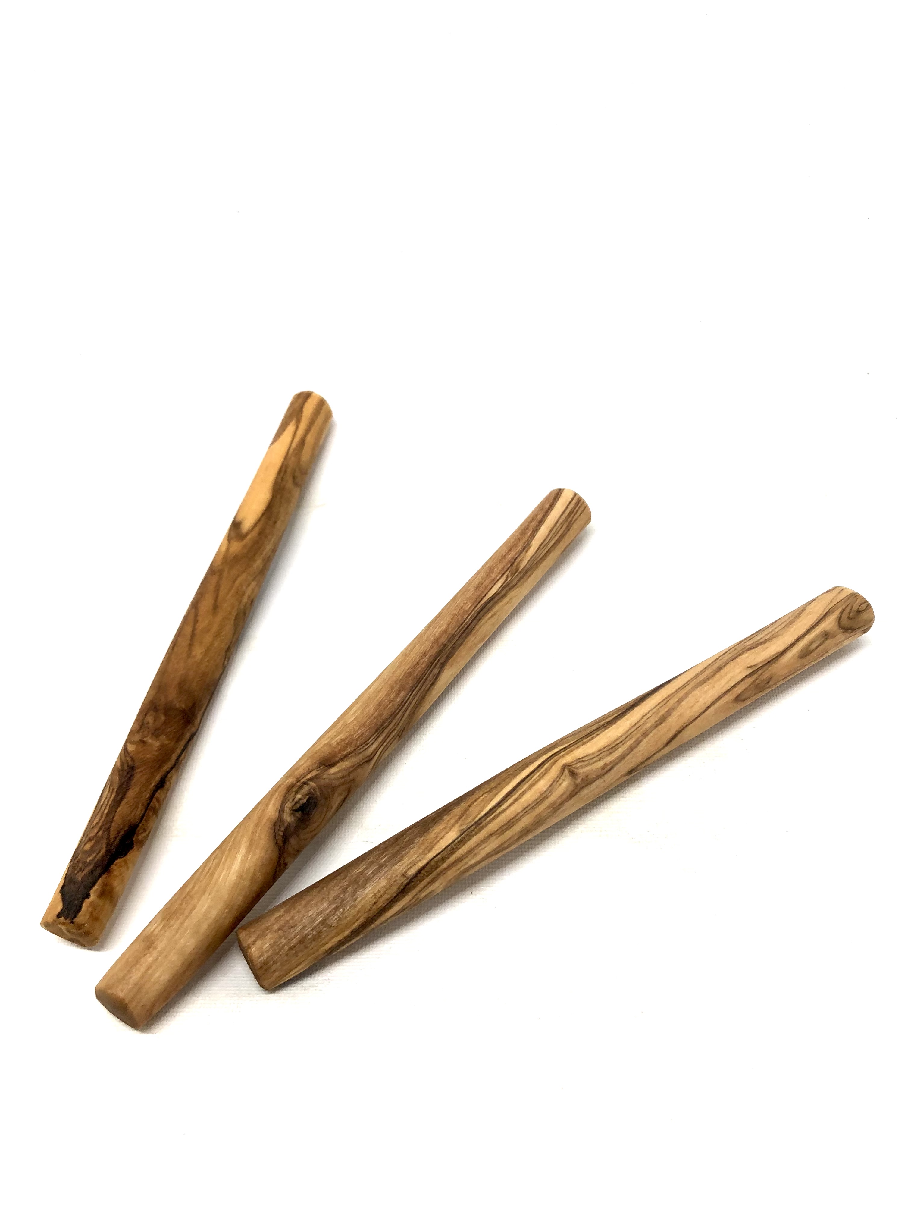 Olive wood chew bones for small dogs or cats (set of 3)