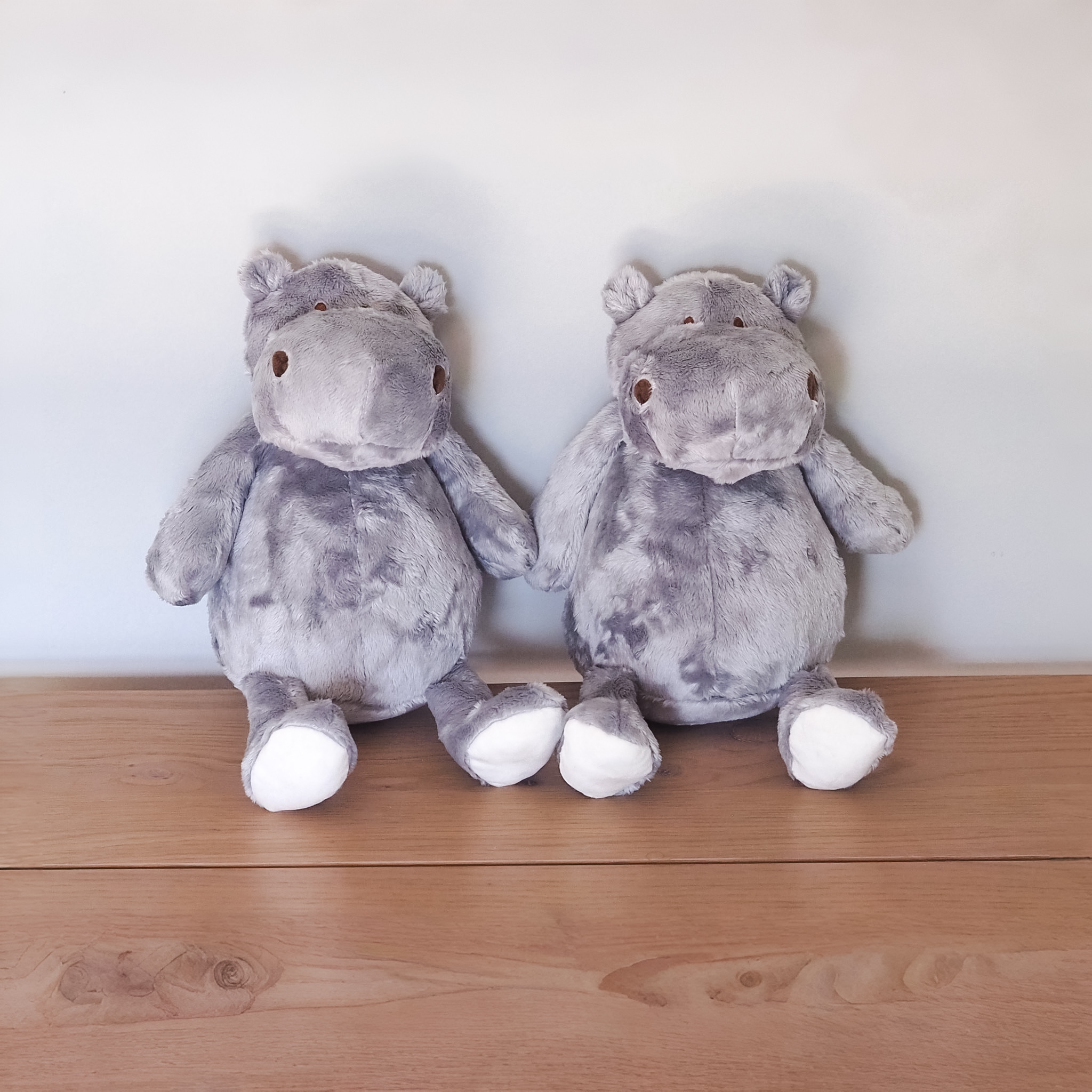 Potamo Hippo Plush Dog Toy