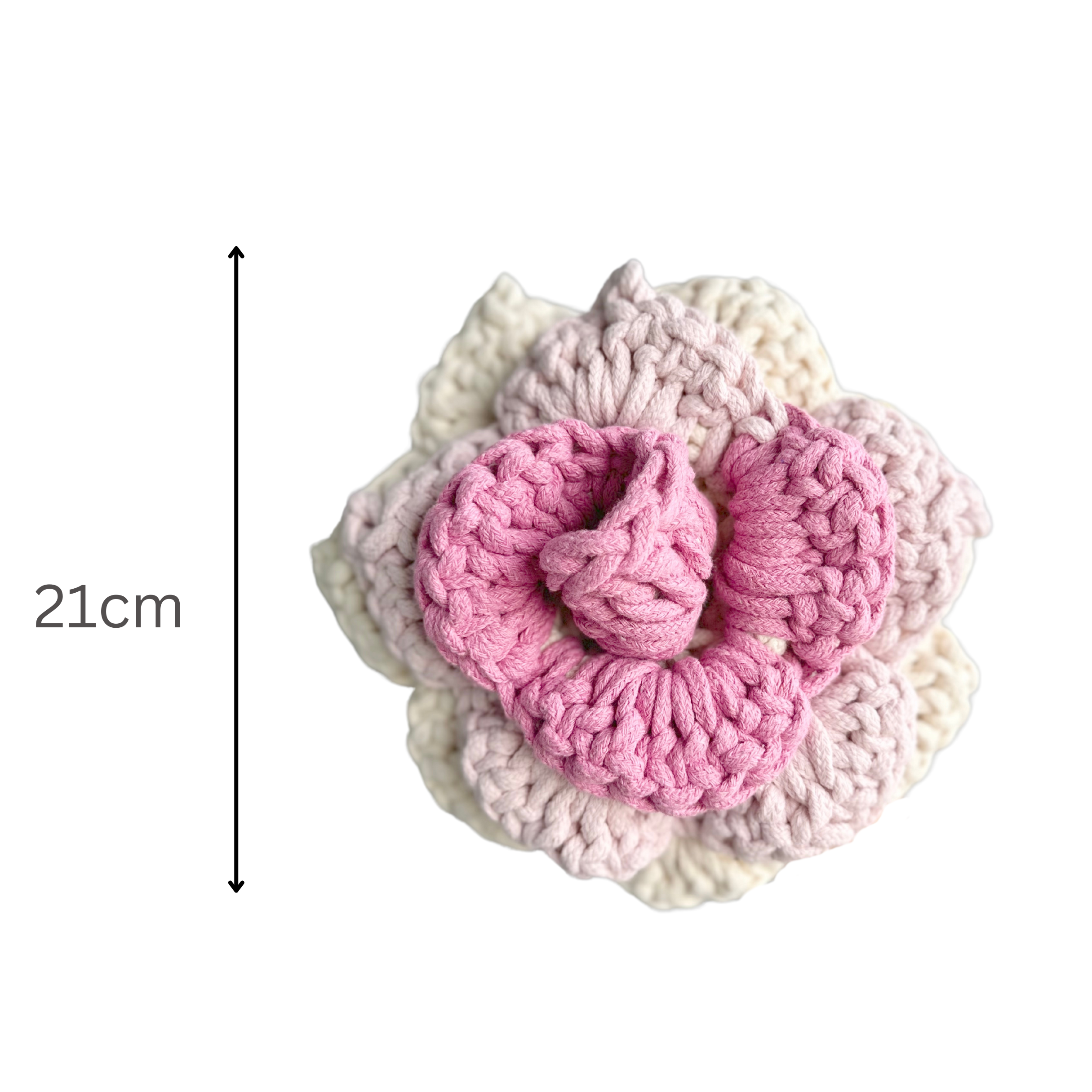 Prunus Blossom: Snuffle Flower Dog  Rope Toy | Handcrafted