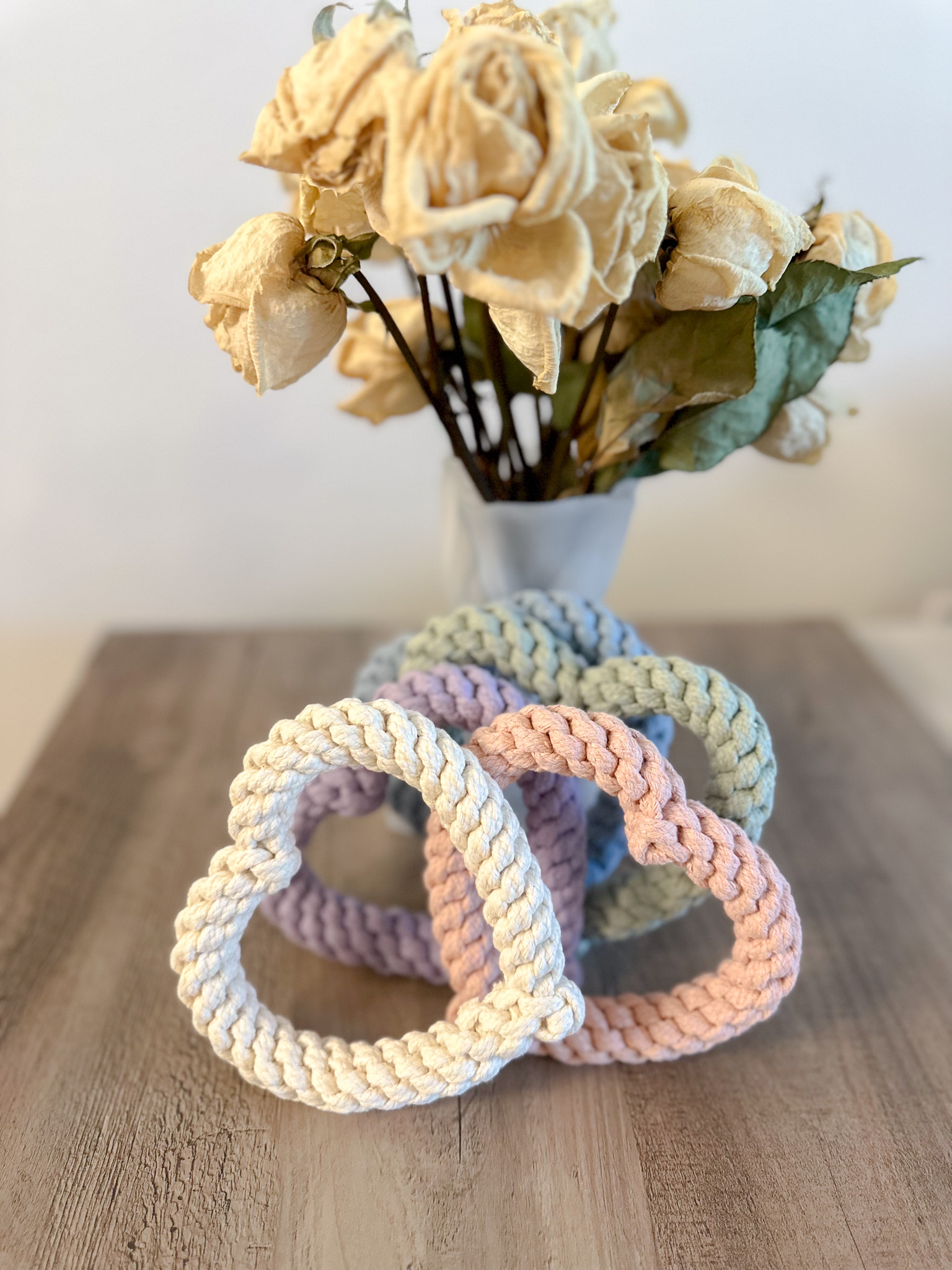 Sweetheart Macarons & Bear Hugs Collection Dog Toys(Lavender Heart)