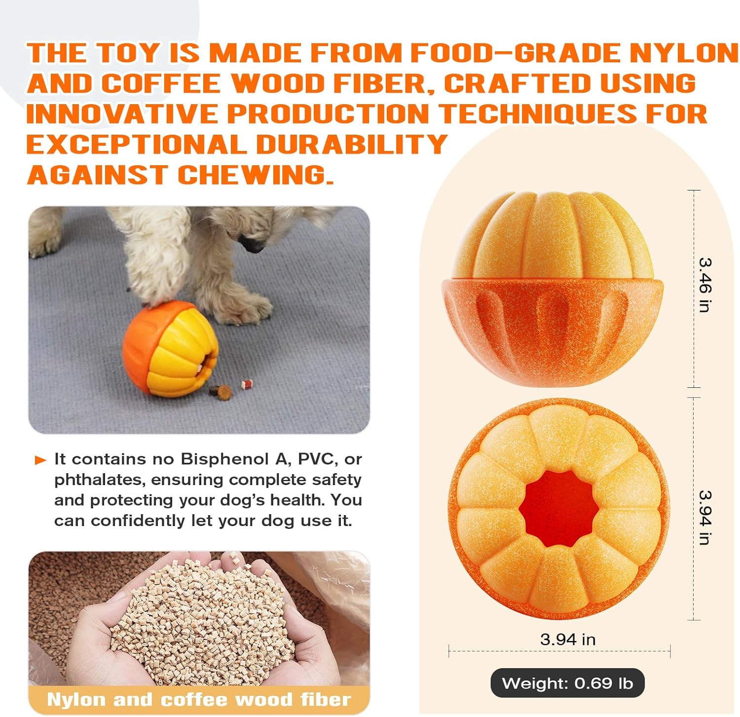 Unbreakable Dog Frozen Treat Toy Treat Dispensing Indestructible Dog Toy Chew Toys Puzzle Toy (MOQ 10 Sets)