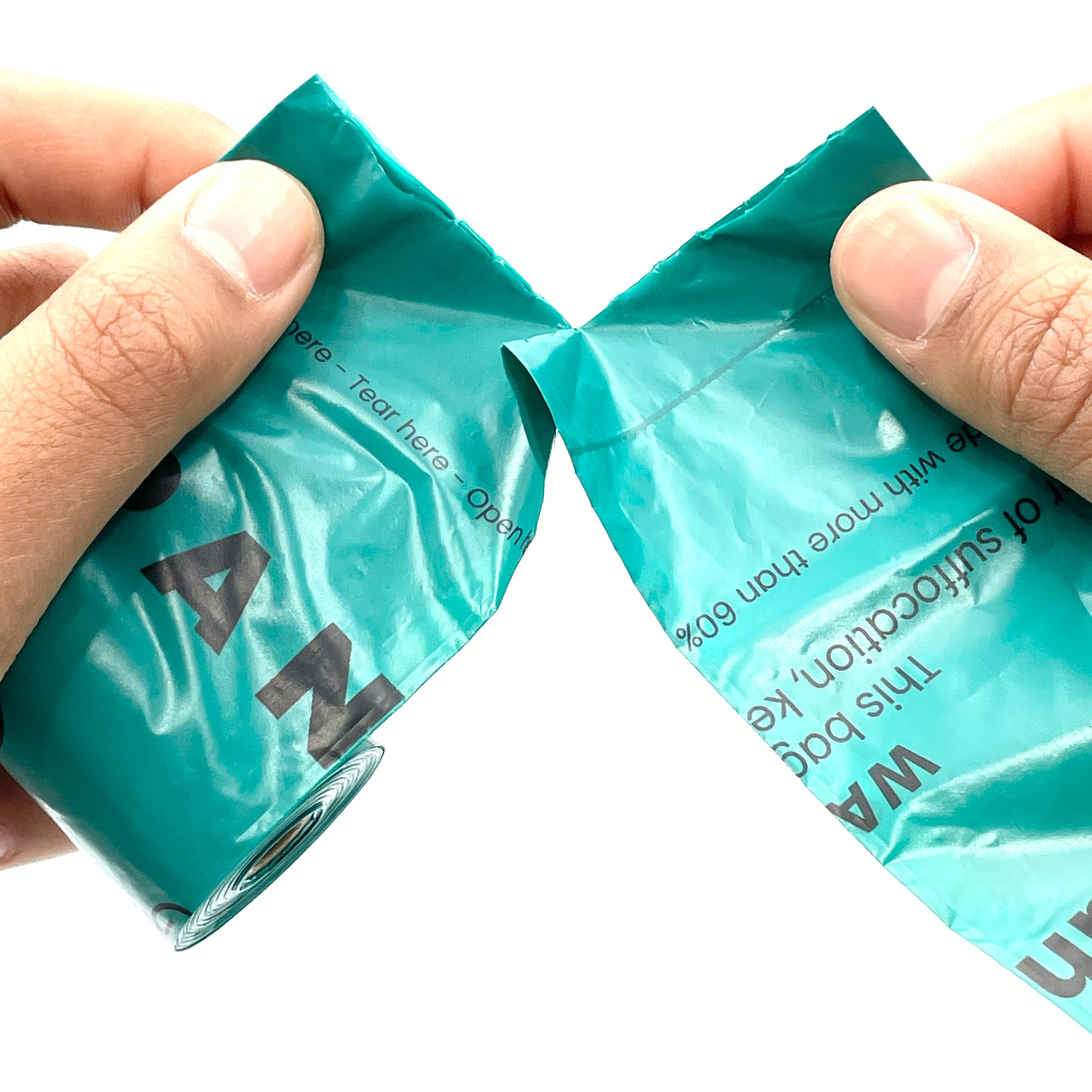 Dog Poo Bags on Rolls Fresh Cotton Scented 120 Bags