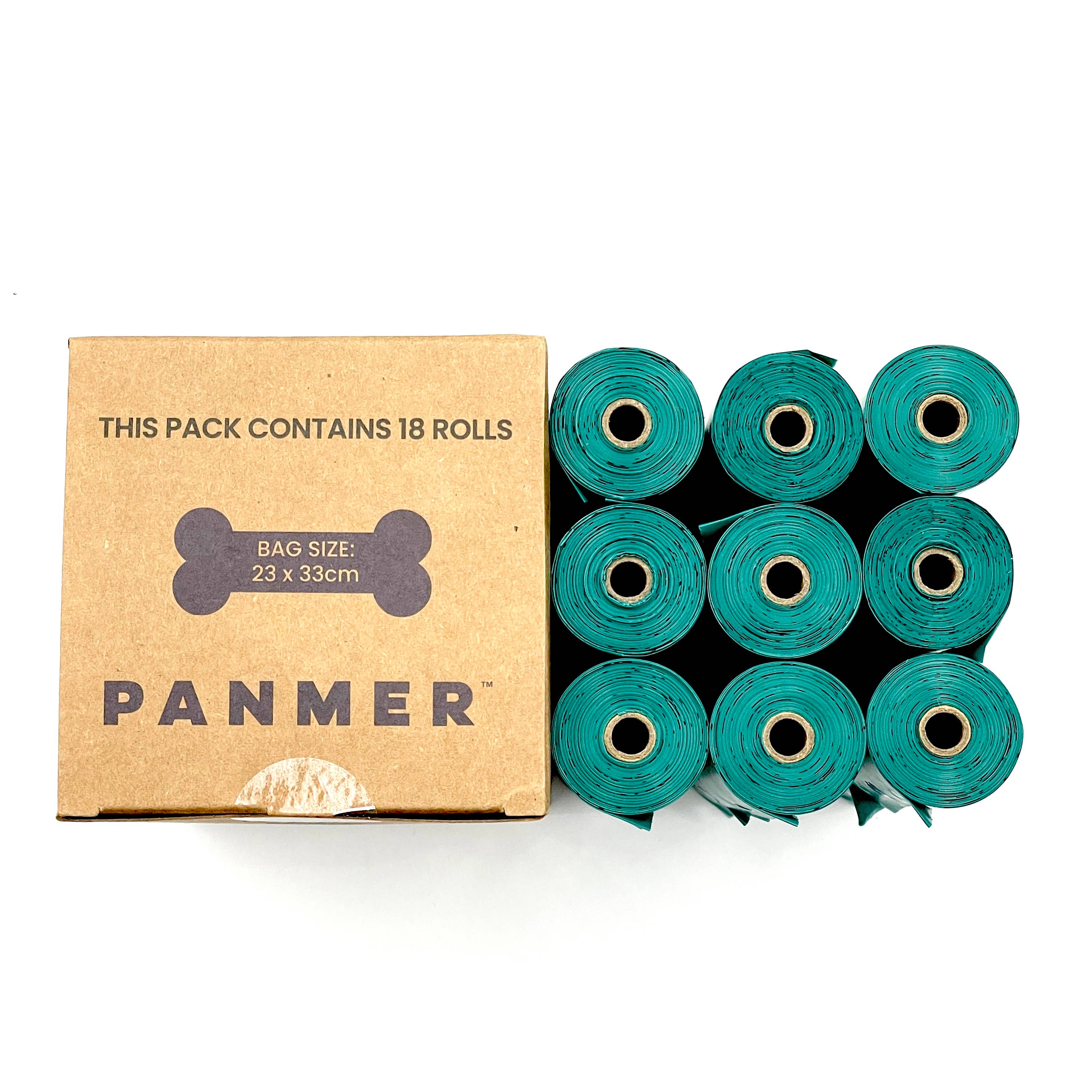 Dog Poo Bags on Rolls Fresh Cotton Scented 270 Bags