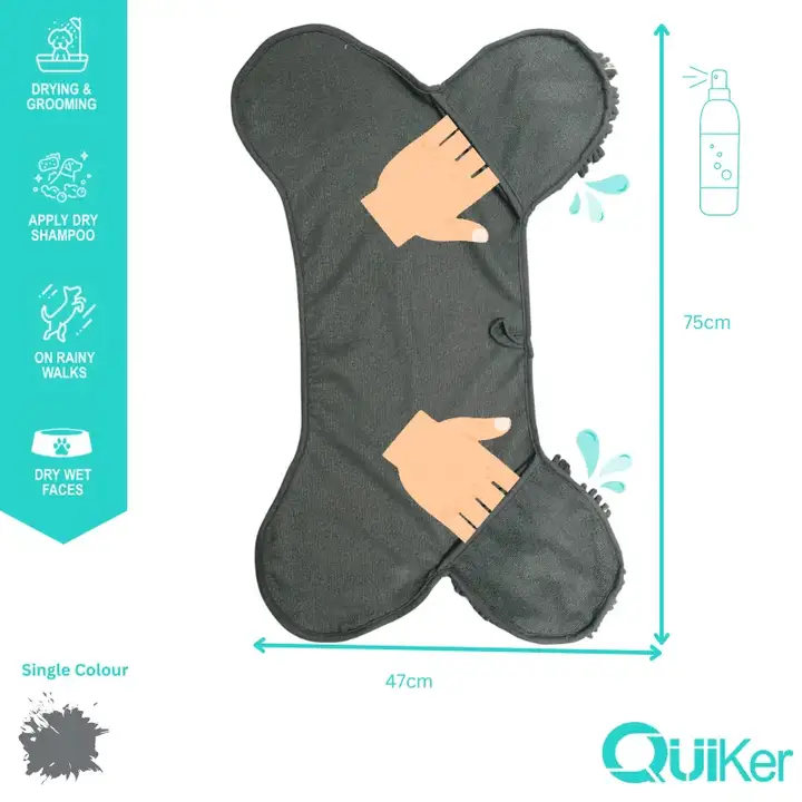QuikDry Double Noodle Mitts - 6 Pack Inner