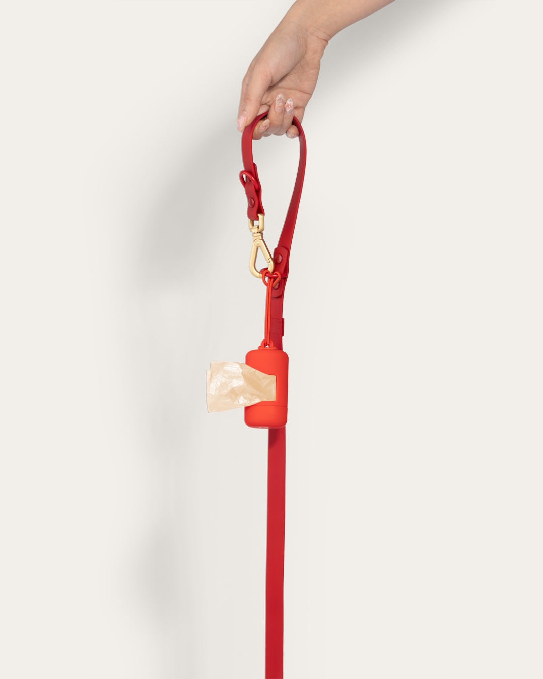 Wander! Poop Bag Pouch - Cherry